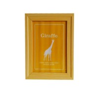 giraffe wooden gift art frame 13 x 18cm