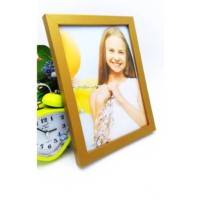 Gold and silver color Table photo frame 13 x 18cm
