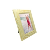 Natural wooden photo frame 10 x 15 cm