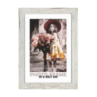 White promotional photo frame 21 x 29.7 cm