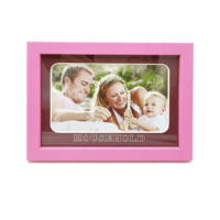Pink matted photo frame 13 x 18cm